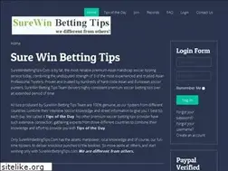 Sites similar to surewinbettingtips.com