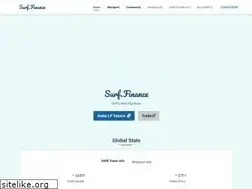 Sites similar to surf.finance
