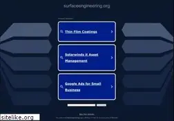 Sites similar to surfaceengineering.org