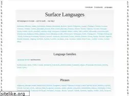 Sites similar to surfacelanguages.com