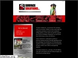 Sites similar to surfacesolutions.com