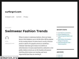 Sites similar to surfergrrl.com