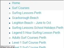 Sites similar to surfschool.com
