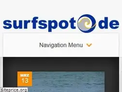 Sites similar to surfspot.de