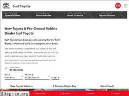 Sites similar to surftoyota.com.au