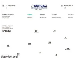 Sites similar to surgaz.ru
