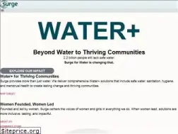 Sites similar to surgeforwater.org