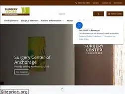 Sites similar to surgerycenterofanchorage.com