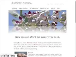 Sites similar to surgeryeuropa.com