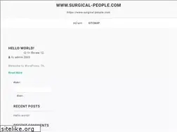 Sites similar to surgical-people.com