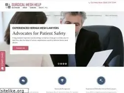 Sites similar to surgicalmeshhelp.com