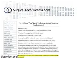 Sites similar to surgicaltechsuccess.com