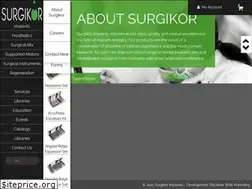 Sites similar to surgikorimplants.com