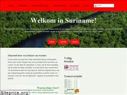 Sites similar to suriname-tour.com