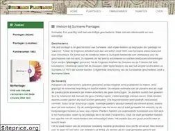 Sites similar to surinameplantages.com