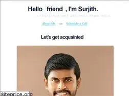 Sites similar to surjithctly.in