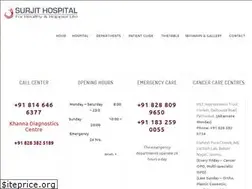 Sites similar to surjithospital.com
