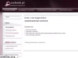 Sites similar to surkont.pl