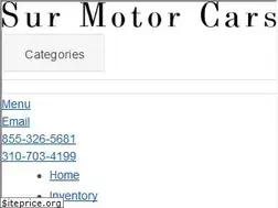 Sites similar to surmotorcars.com
