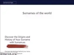 Sites similar to surnam.es