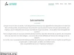 Sites similar to surnoms.com