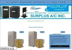 Sites similar to surplusac.com