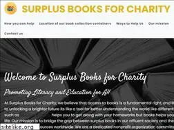 Sites similar to surplusbooksforcharity.org