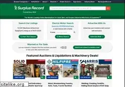 Sites similar to surplusrecord.com