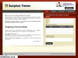 Sites similar to surplustonerinc.com