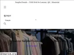 Sites similar to surplustrends.com