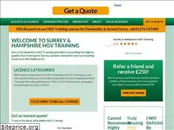 Sites similar to surreyandhampshirehgvtraining.co.uk