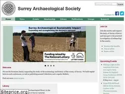 Sites similar to surreyarchaeology.org.uk