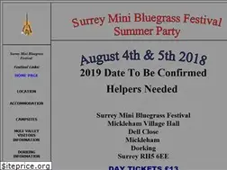 Sites similar to surreybluegrass.com