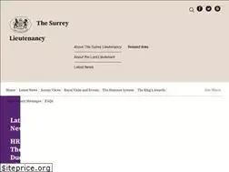 Sites similar to surreylieutenancy.org