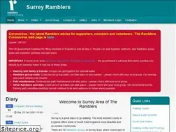 Sites similar to surreyramblers.org.uk