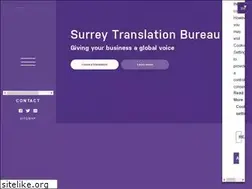 Sites similar to surreytranslation.co.uk