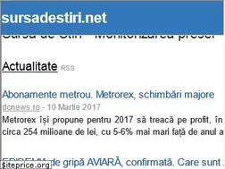 Sites similar to sursadestiri.net