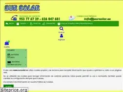 Sites similar to sursolar.es