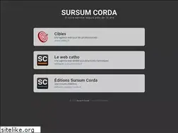Sites similar to sursum-corda.fr