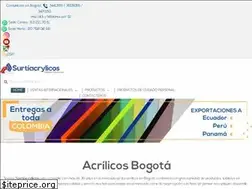 Sites similar to surtiacrylicos.com