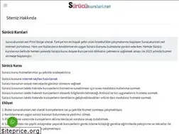 Sites similar to surucukurslari.net
