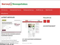 Sites similar to survey-sweepstakes.com