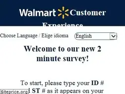 Sites similar to survey.walmart.com