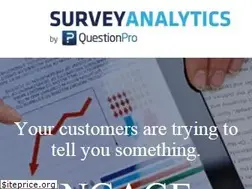 Sites similar to surveyanalytics.com
