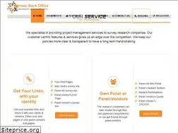 Sites similar to surveybackoffice.com