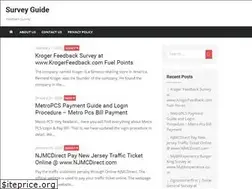 Sites similar to surveyguide.org