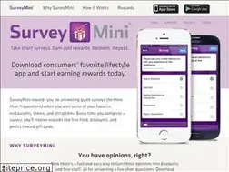 Sites similar to surveymini.com
