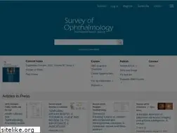 Sites similar to surveyophthalmol.com