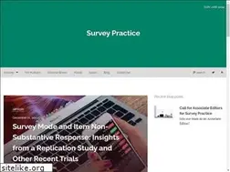 Sites similar to surveypractice.org