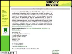 Sites similar to surveyreview.org
